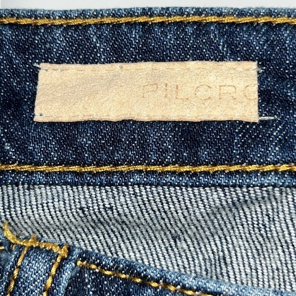 Pilcro and The Letterpress Anthropologie Slim Boyfriend Crop Size 27 - Picture 10 of 16